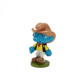 Figurine Pixi Origine, Les Schtroumpfs déguisement, Le Schtroumpf Cow-Boy