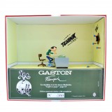 La machine à écrire lance fléchette - Gaston Lagaffe - Collection Boîte