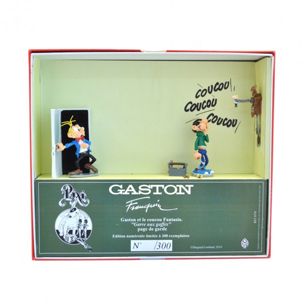 Le coucou Fantasio - Gaston Lagaffe - Collection Boîte