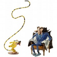 Figurine Pixi Le Marsupilami et Zorglub : la grimace
