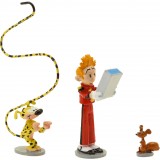 Pixi Figurine Spirou, Spip, Marsupilami and mini Fantasio
