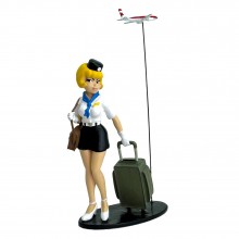 Figurine Pixi - Natacha et sa valise
