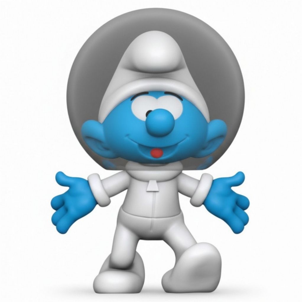 Figurine PVC - Le Cosmoschtroumpf - principal