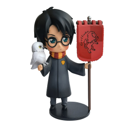 Figurine Harry Potter & Hedwige