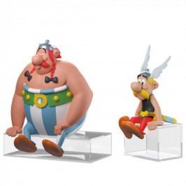 Duo figurines - Astérix et Obélix assis
