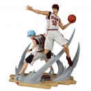 Figurine Tetsuya Kuroko & Taiga Kagami - Version maillot blanc - principal
