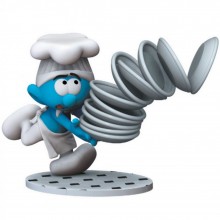 Chef Smurf figurine - Plastoy