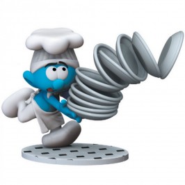 Figurine Les Schtroumpfs, le Schtroumpf cuisinier - Plastoy