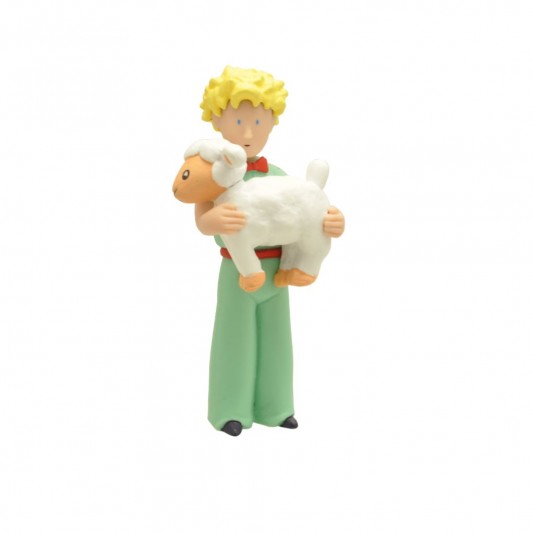 Figurine PVC le Petit Prince et le mouton - principal
