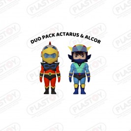 Pack deux figurines Actarus et Alcor - Goldorak