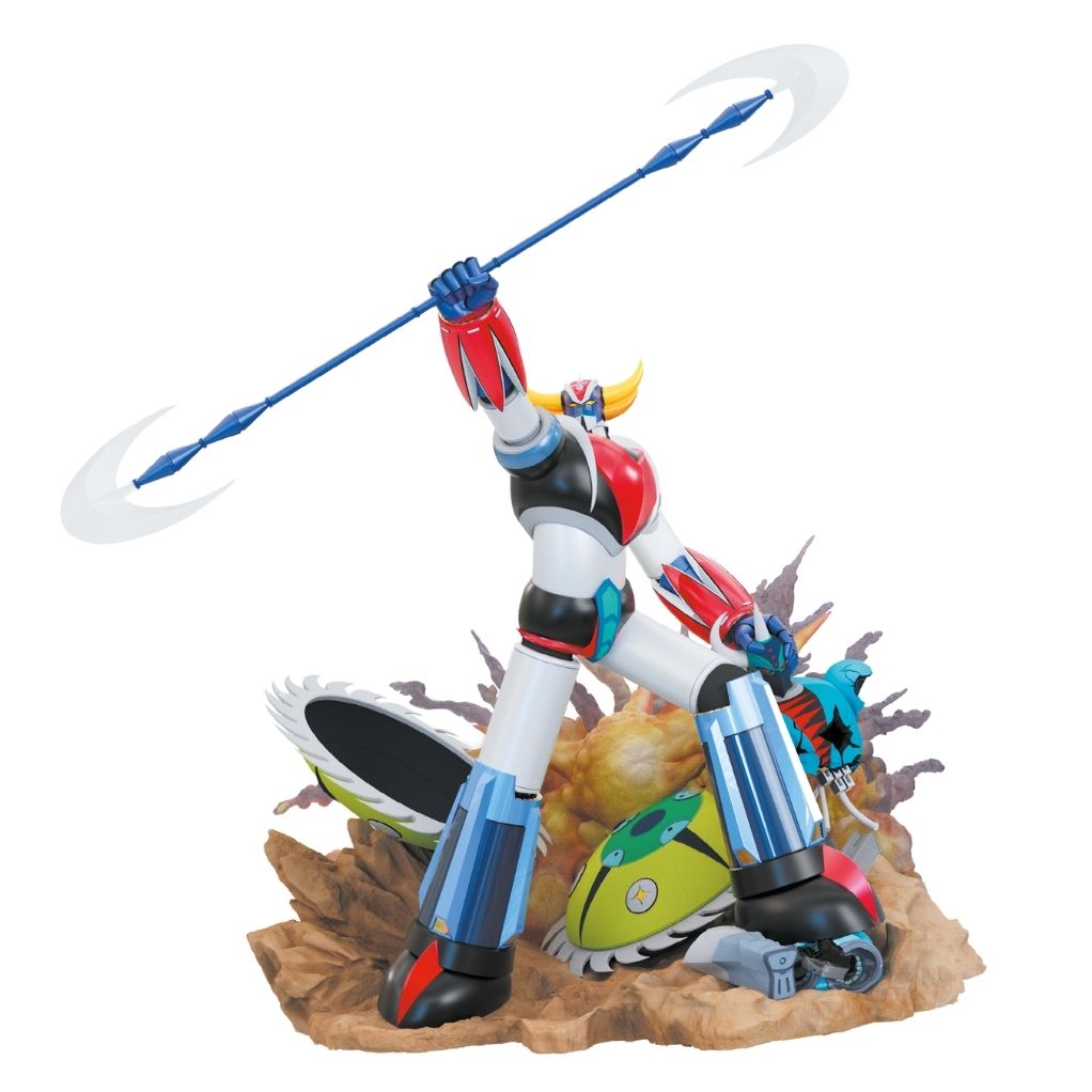 Figurine PVC - Scène de combat Goldorak & Gin Gin - principal