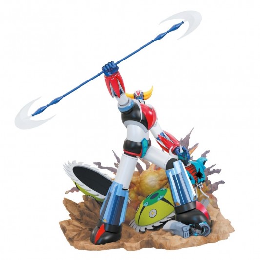 Figurine PVC - Scène de combat Goldorak & Gin Gin - principal