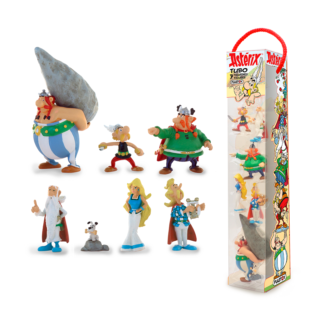 Tubo Asterix Village - Lot de 7 figurines - principal