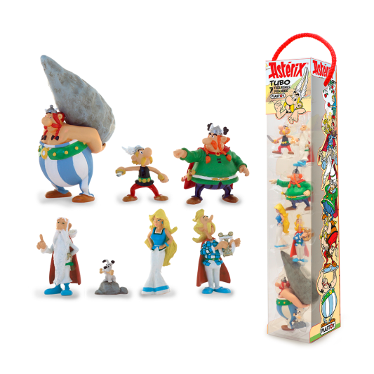 Tubo Asterix Village - Lot de 7 figurines - principal