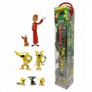 Figurines Plastoy Tubo - La famille Marsupilami, Spirou et Spip - principal