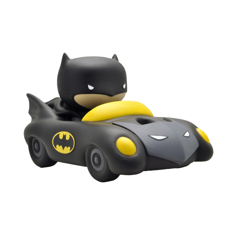 Tirelire Batman et la Batmobile - Chibi - principal