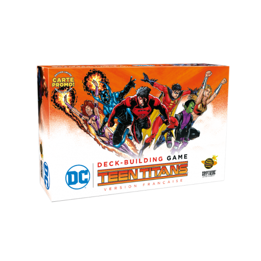 DC Comics Jeu de Deck-Building : Teen Titans, jeu de base - principal