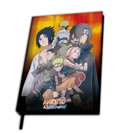 Cahier A5 Naruto - Groupe Konoha