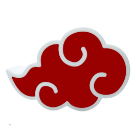 NARUTO SHIPPUDEN - Lampe - Nuage Akatsuki