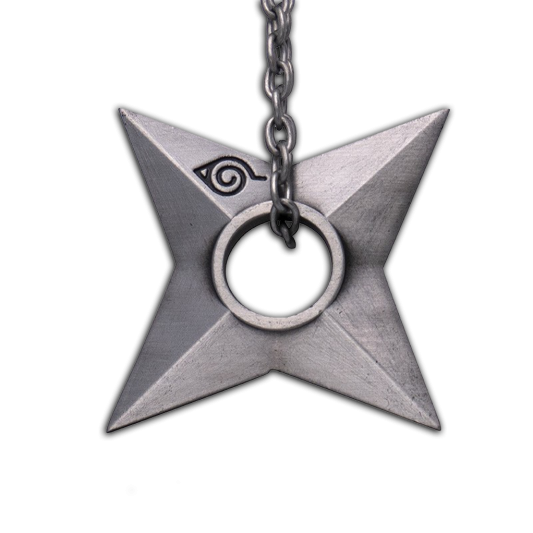 Porte-clés 3D Naruto - Shuriken Konoha - principal