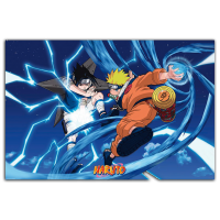 Poster Naruto - Naruto et Sasuke