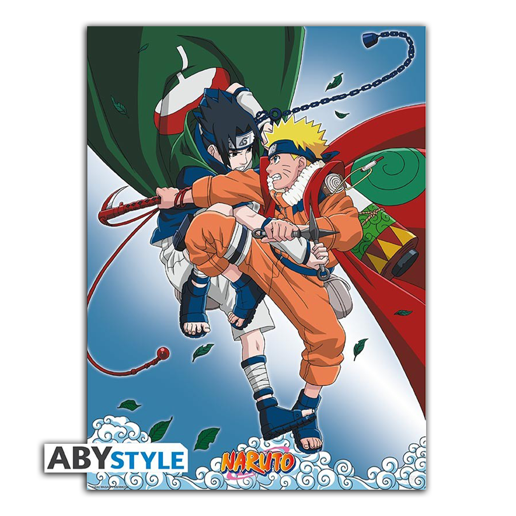 Poster Naruto - Naruto vs Sasuke - principal