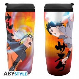 Mug de voyage Naruto Vs Sasuke - Naruto Shippuden