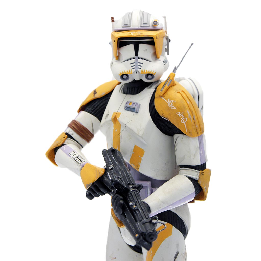 Figurine Star Wars, Commandant Cody paré au combat, Episode III - principal