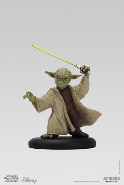 Figurine Attakus Yoda, Episode II, Star Wars