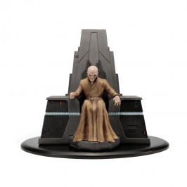 Figurine Star Wars Snoke sur son trône