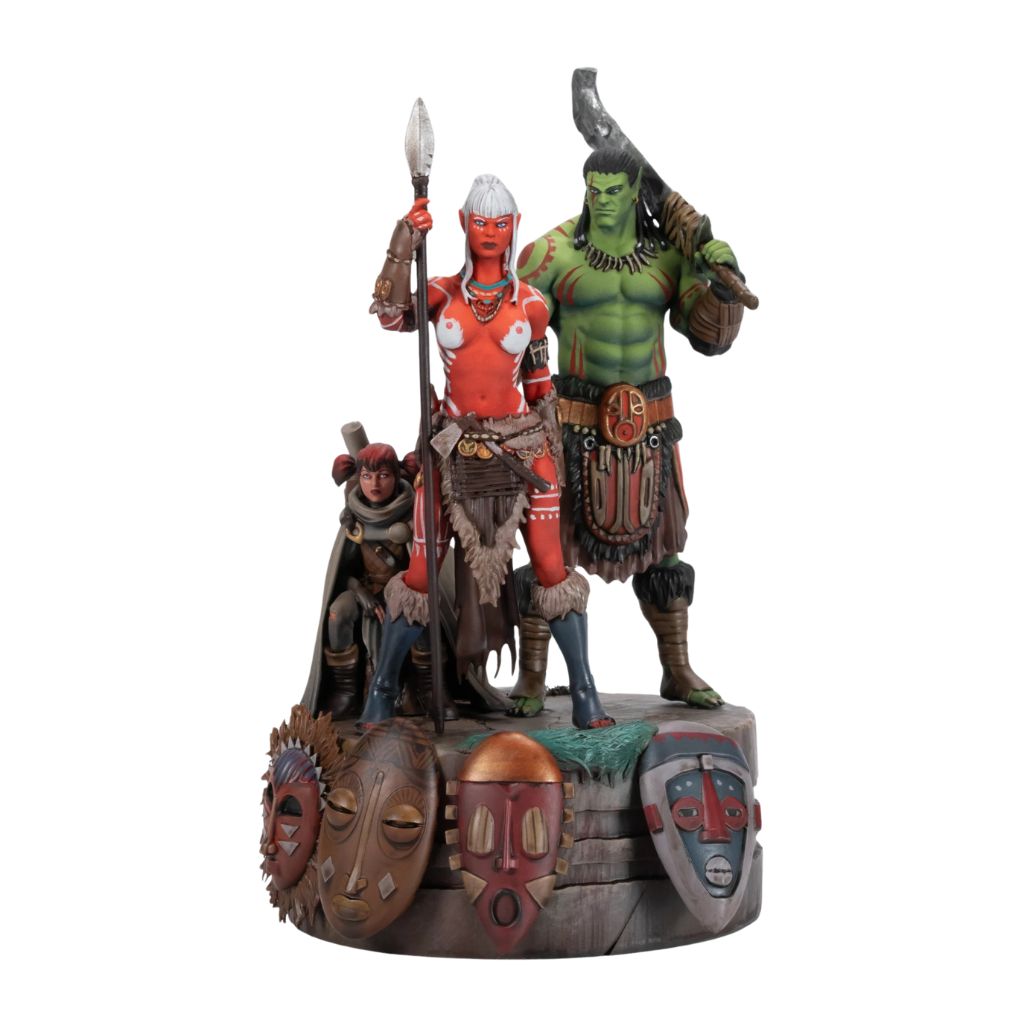 Diorama des masques – Elfes – Le Monde d’Aquilon - principal