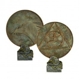 Emblème en résine sur socle