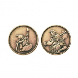 Médaille de collection en métal- avec sa pochette en tissu