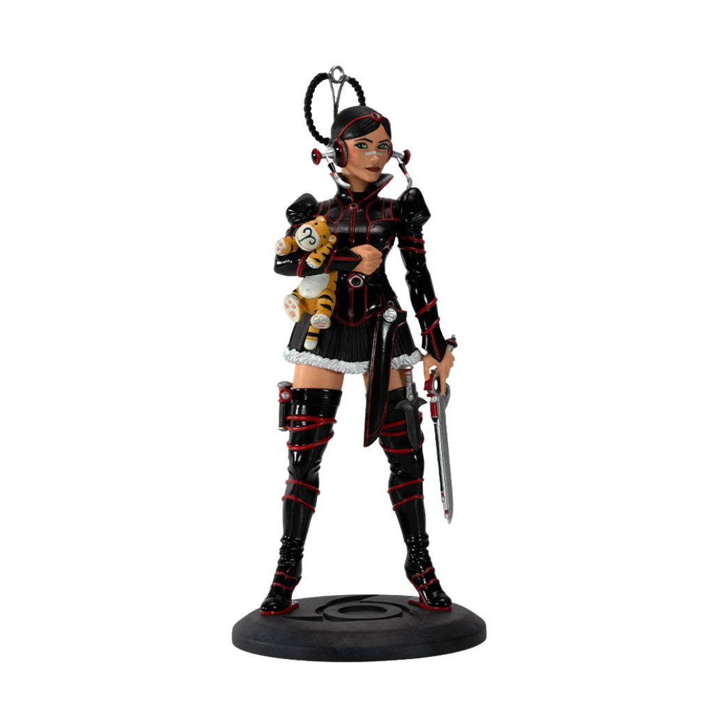 Statuette Attakus Nävis et Houyo Éclat noir et écarlate - principal