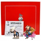 Figurine - M. de Mesmaeker et le singe en cowboy - principal