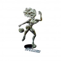 FRNS-FIGURINE-JOUEUSE DE FOOT PAR WALTHERY