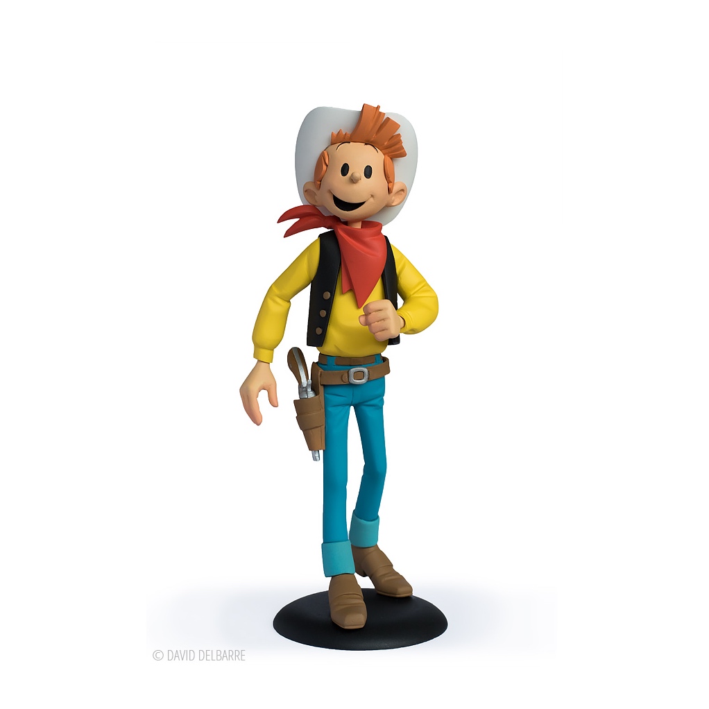 FIGURINE-SPIROU-HOMMAGE LUCKY LUKE - principal