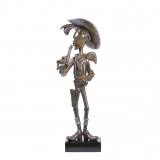 STATUETTE-LUCKY LUKE BRONZE