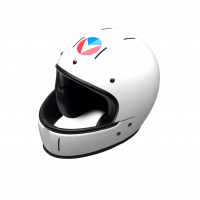 FRNS-CASQUE INTEGRAL STEVE WARSON CUIR