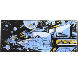 Plaque émaillée - L'EMPIRE DES MILLE PLANETES - Valérian et Laureline