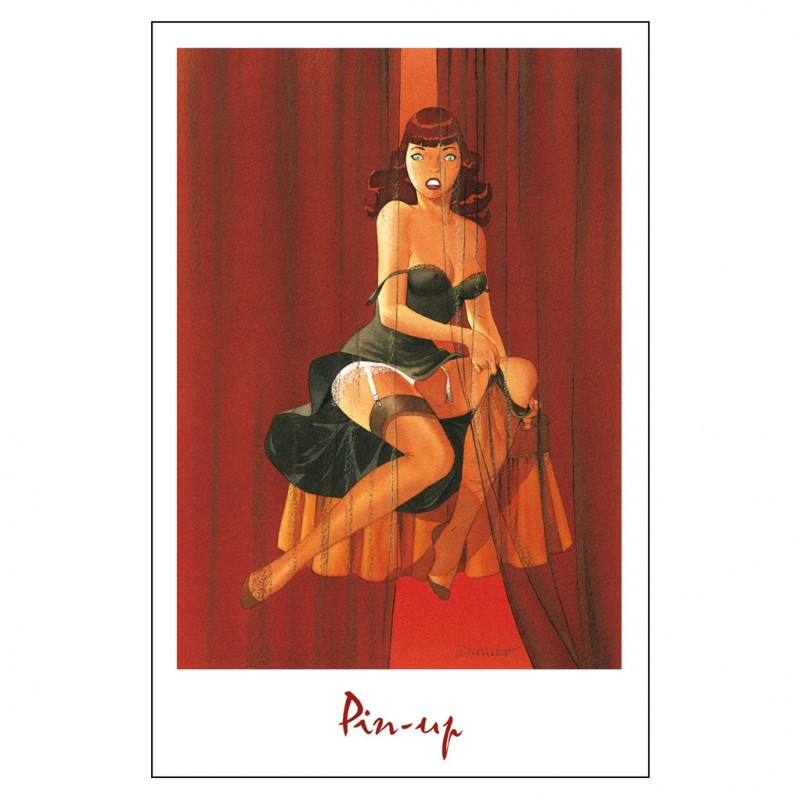 Affiche Pin-up Vintage Années 50 - Plusieurs Formats (A4, A3, A2, A1) Au Choix