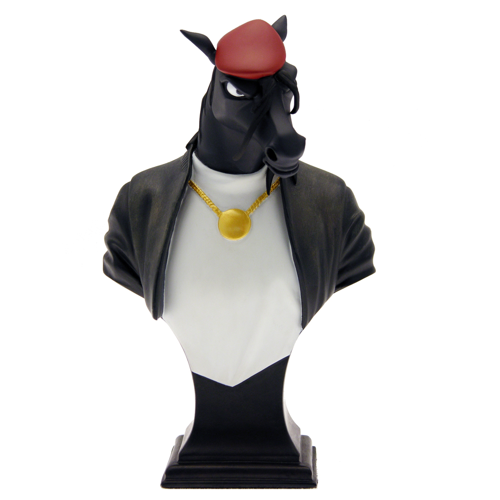 Buste Blacksad Attakus, Cheval &quot;Black Claws&quot; - principal