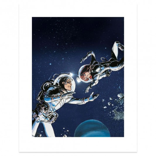 Edition d'art - Dansons sous les étoiles (Signée par Mezieres) - principal
