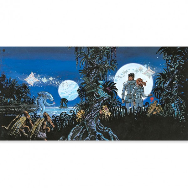 Art print - The Inhabitants of the Sky (signed by Mezieres)