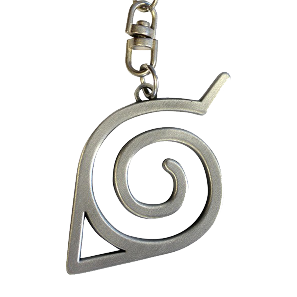 NARUTO SHIPPUDEN - Porte-clés 3D symbole Konoha - principal