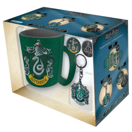 Pack Serpentard (Mug + Porte-cles + Badges)