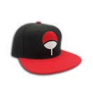 Casquette snapback Naruto - Noir & Rouge - Uchiwa - principal