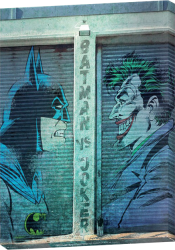 Toile Batman VS Le Joker - DC Comics