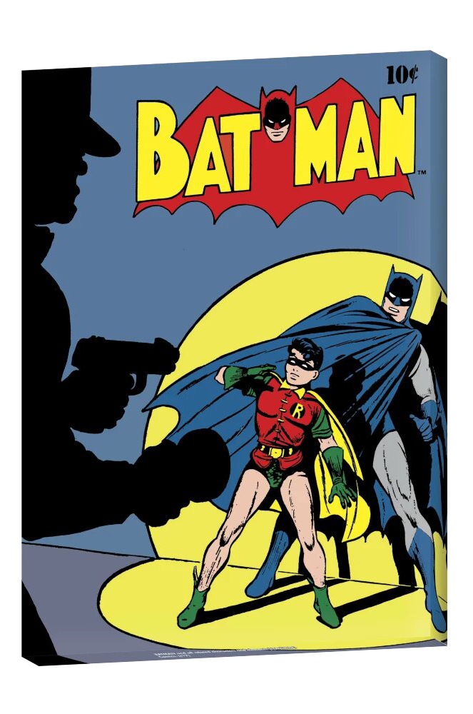 Toile Batman Couverture Vintage - DC Comics - principal