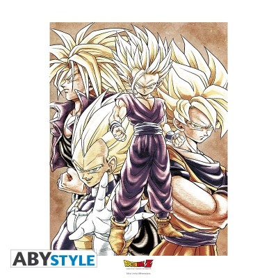 Artprint Collector Saiyans - Dragon Ball - principal